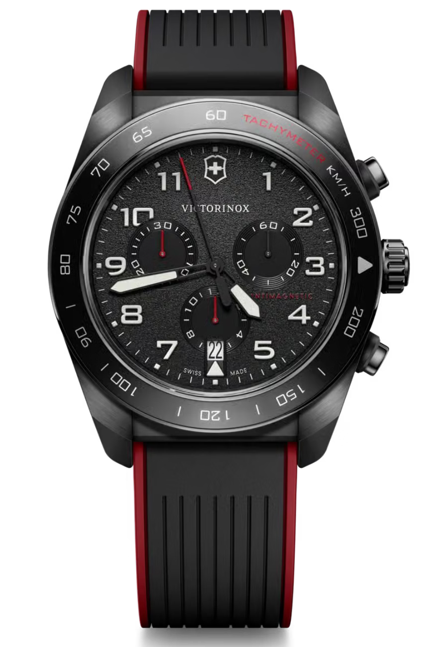 Victorinox Swiss Army Chronograph Black Dial Quartz Men 42mm 242051