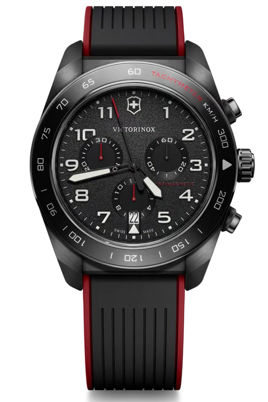 Victorinox Swiss Army Chronograph Black Dial Quartz Men 42mm 242051