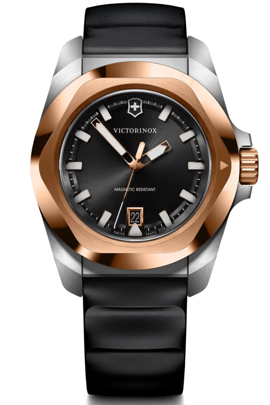 Victorinox I.N.O.X. Quartz Black Dial Quartz Men 41mm 242087