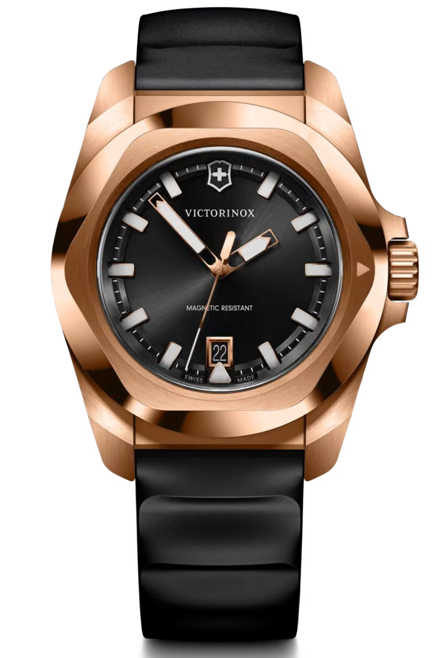 Victorinox I.N.O.X. Quartz Black Dial Quartz Men 41mm 242089