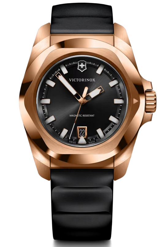 Victorinox I.N.O.X. Quartz Black Dial Quartz Men 41mm 242089