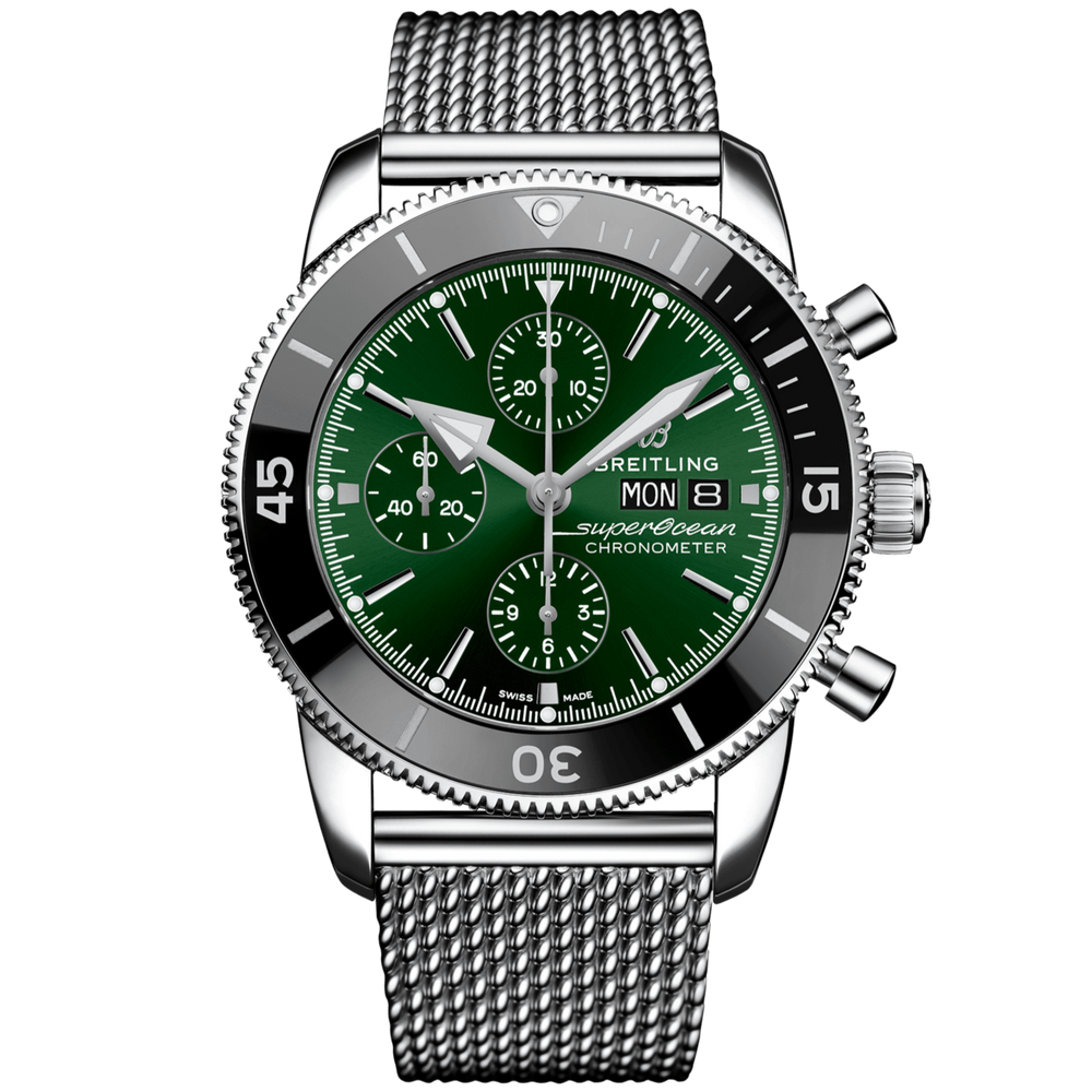 Breitling Superocean Heritage Green Dial A13313121L1A1 Zimson Watch Store