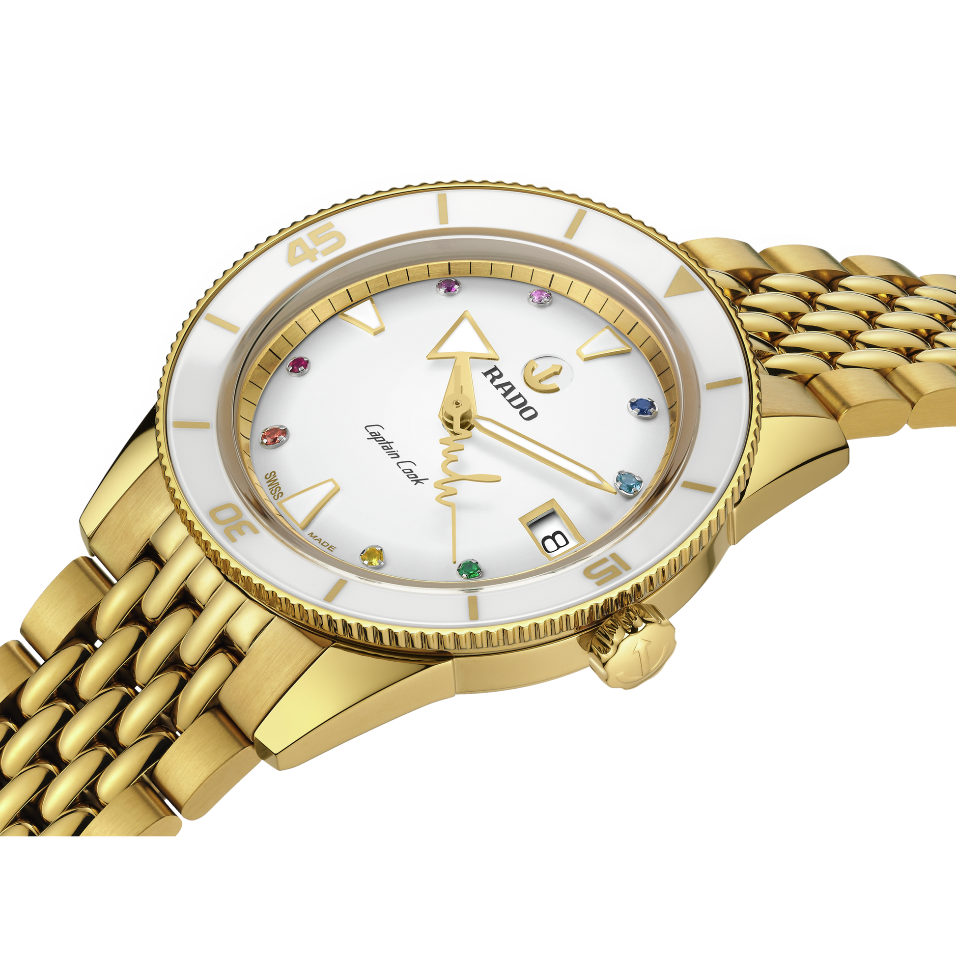 Captain Cook X Marina Hoermanseder Heartbeat Automatic Gold Stainless Steel