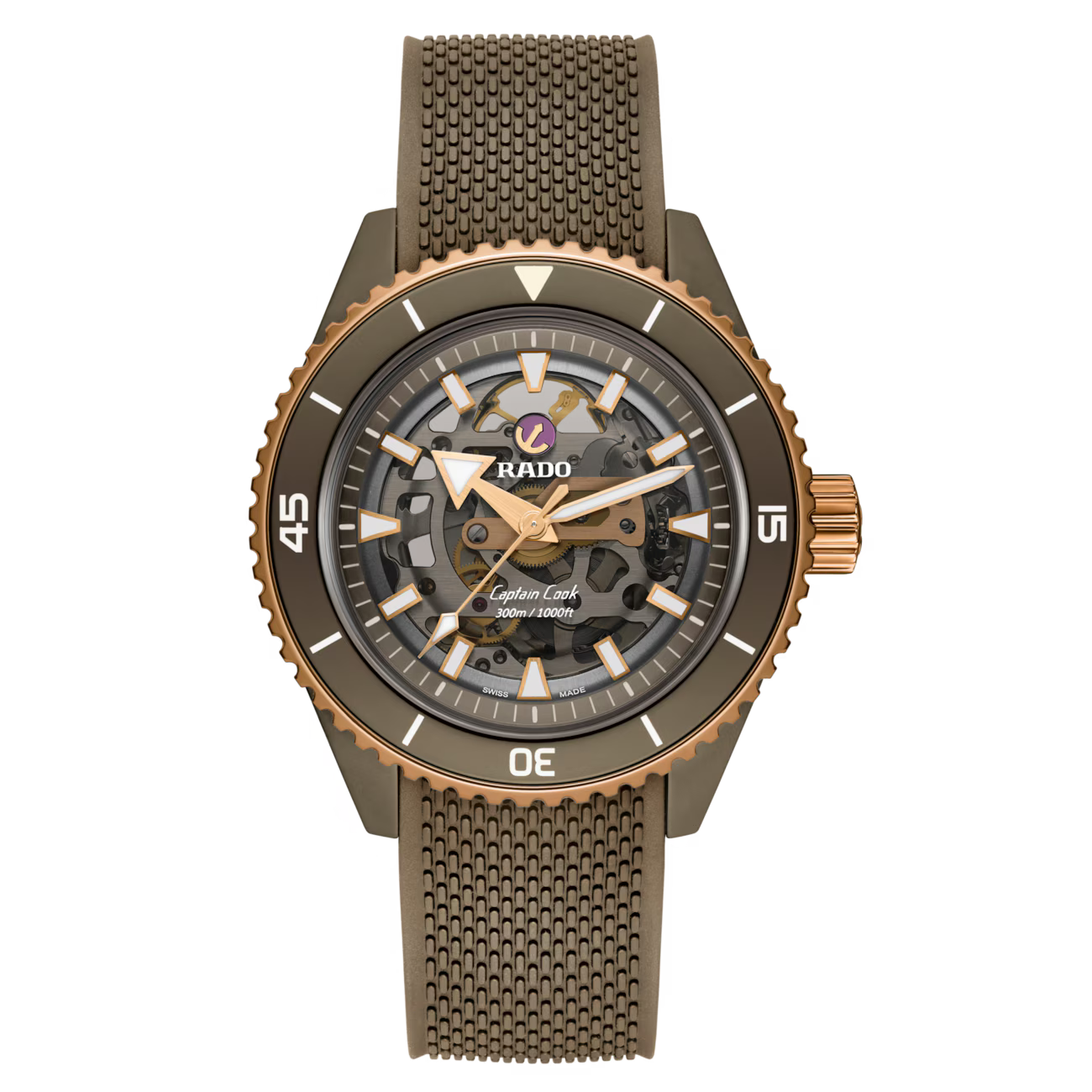 Rado Captain Cook Skeleton Dial Men 43mm