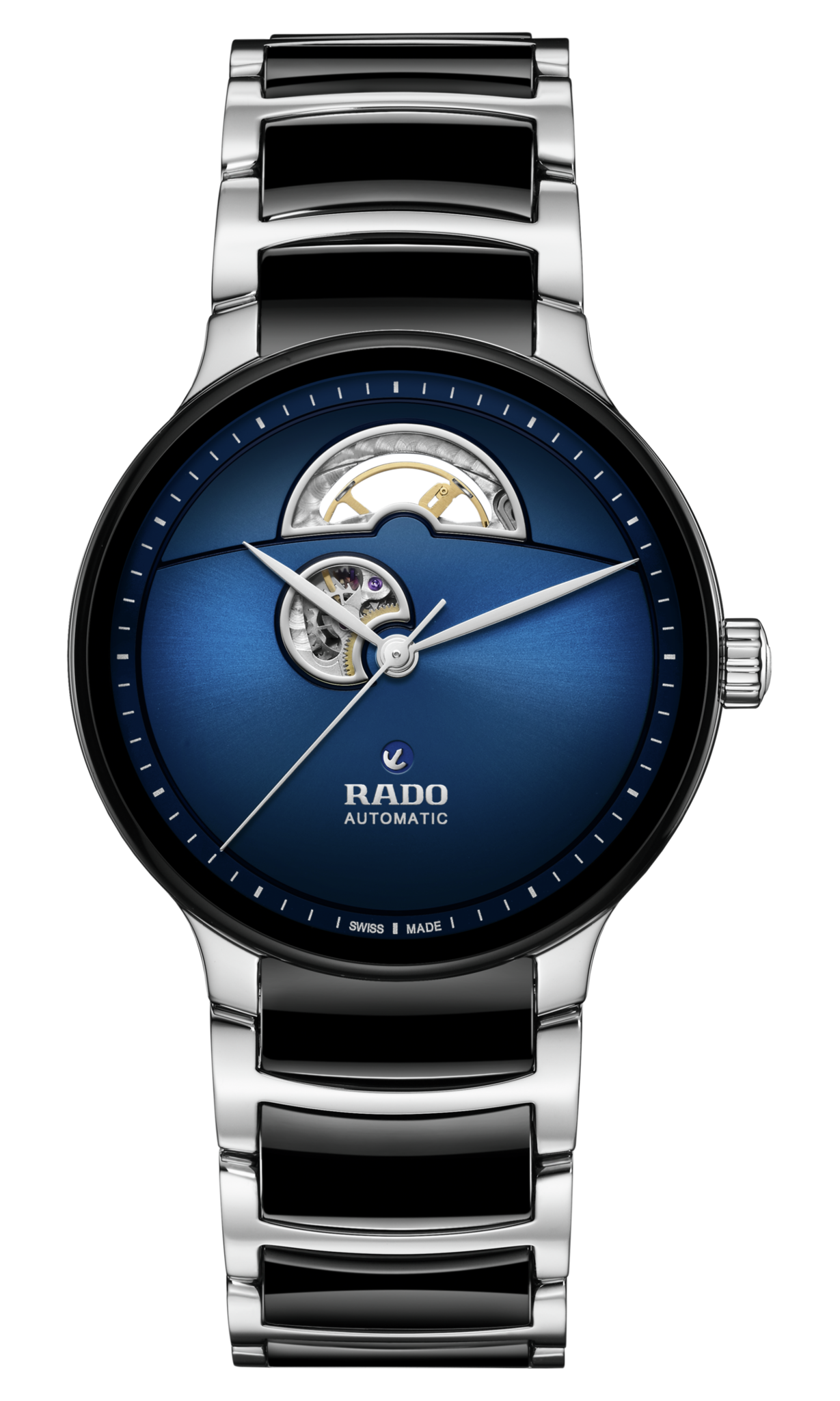 Rado Centrix Black & Blue Dial Unisex 39.5mm