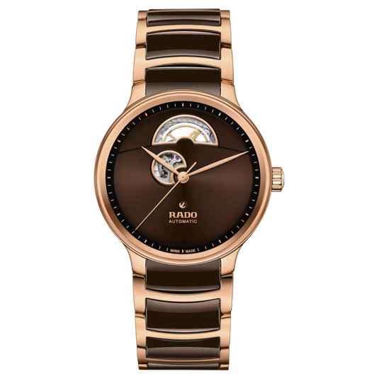 Rado Centrix Brown Dial Unisex 39.5mm