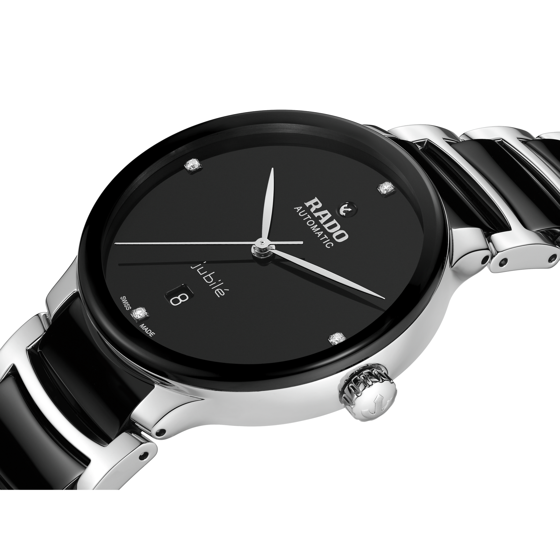 Centrix  Automatic Silver Black Stainless Steel