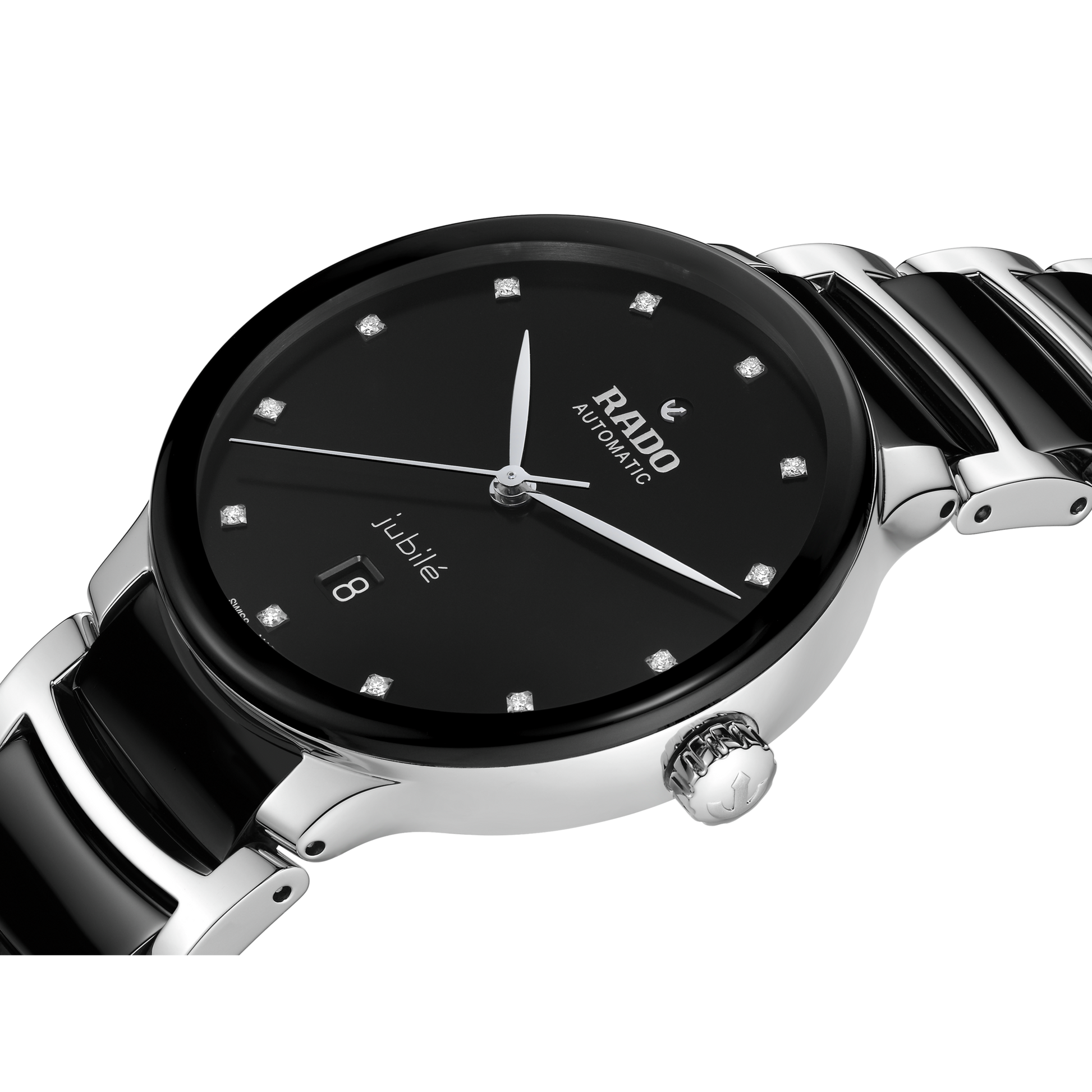 Centrix  Automatic Silver Black Stainless Steel