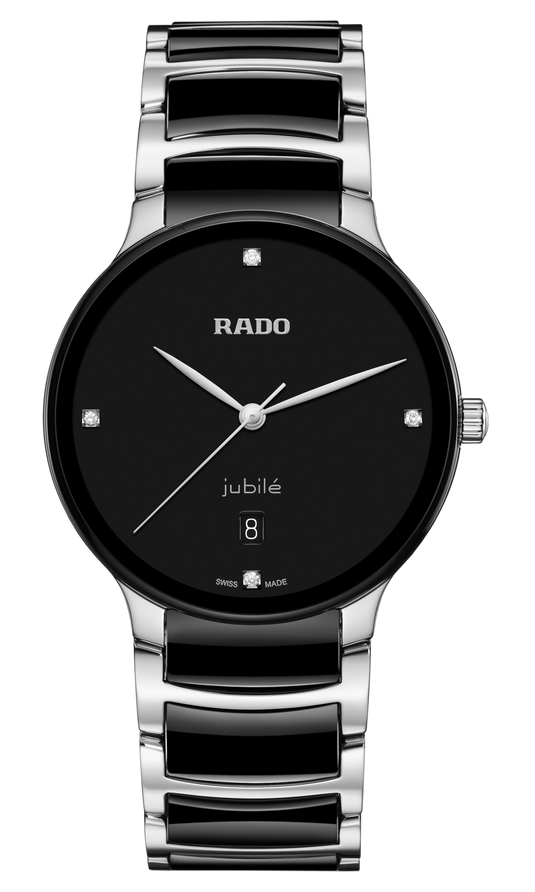 Rado Centrix Black Dial Unisex 39.5mm