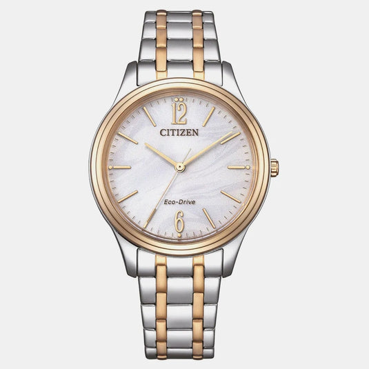 Citizen Eco-Drive White Dial Quartz Women 34mm EM0416-78A