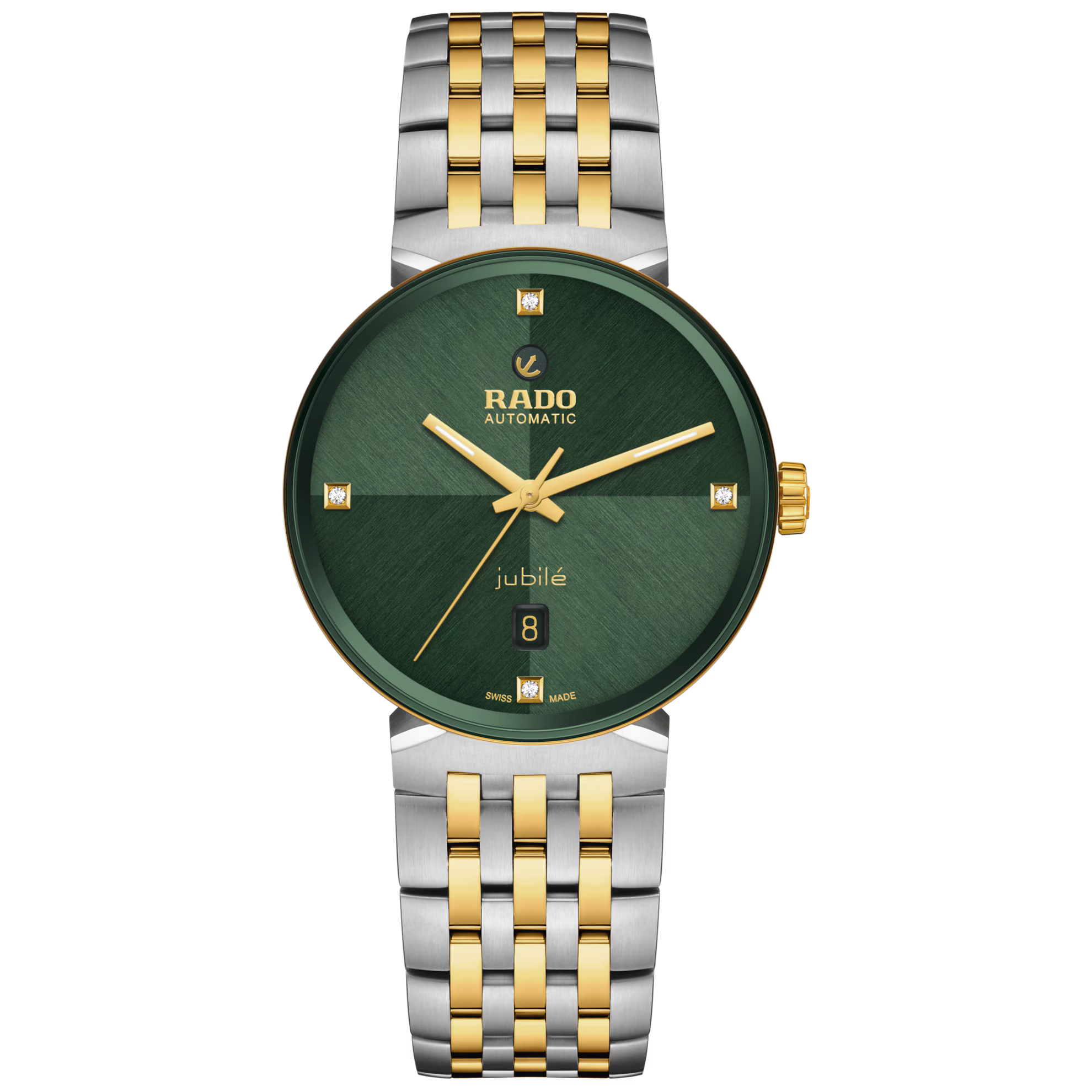 Rado Florence Classic Automatic Diamonds Green Dial Men's Watch 39mm