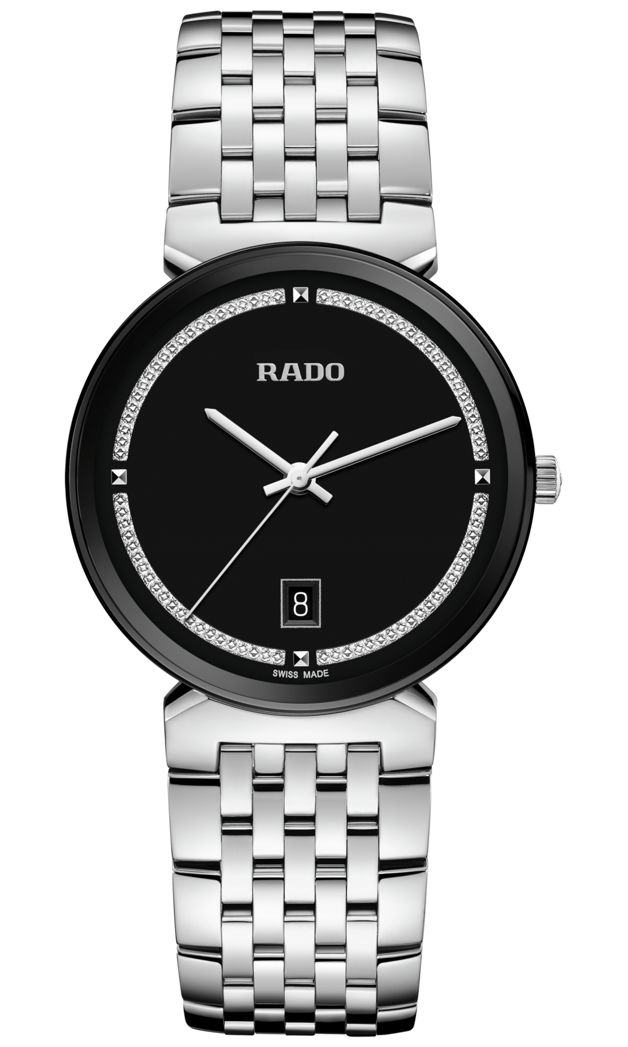 時計 RADO Florence Black Dial Combi 時計 RADO Florence Black Dial Combi Explore Rado Florence Black