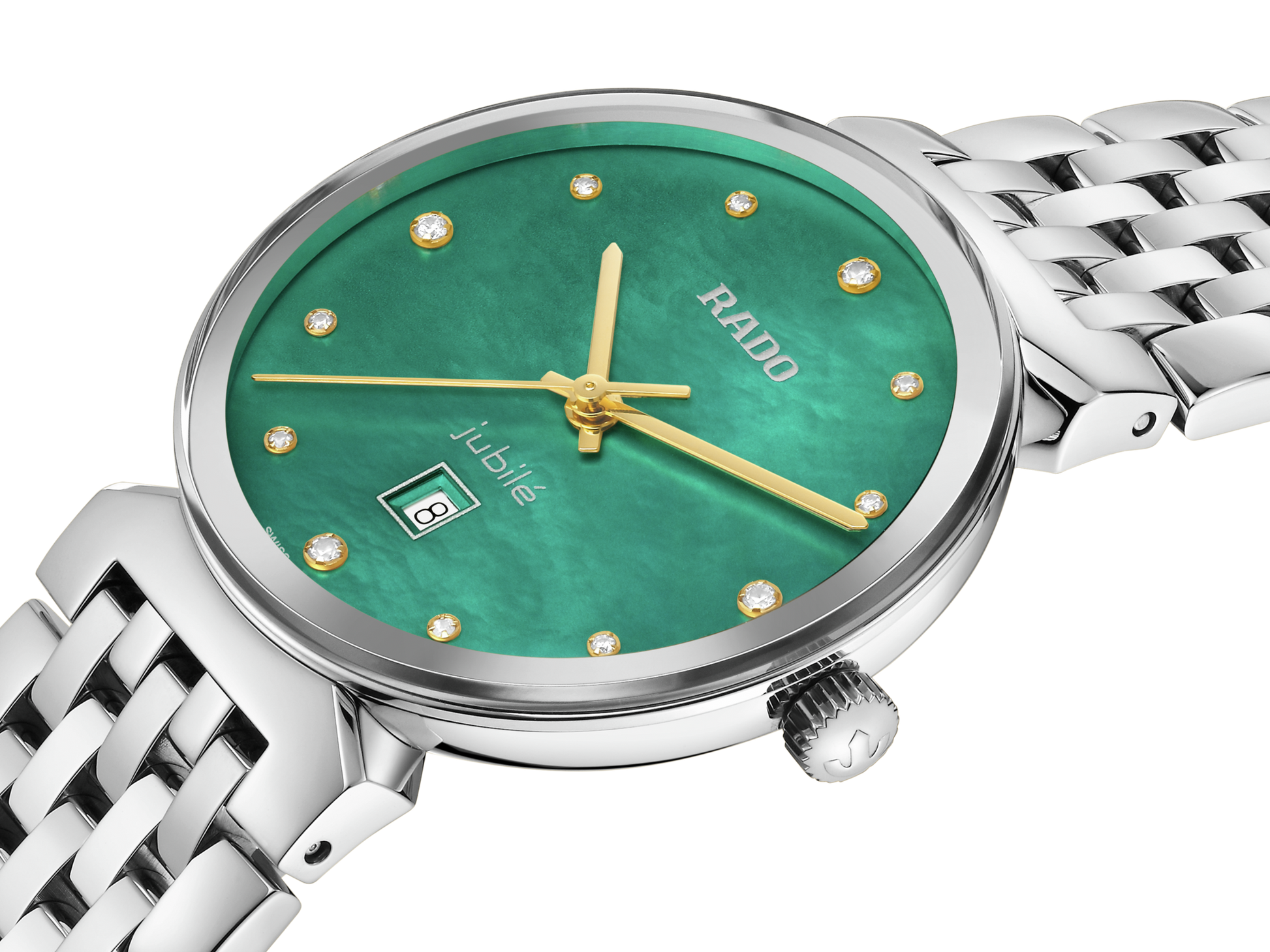 Rado Florence Green Mother-Of-Pearl Dial Women 30mm