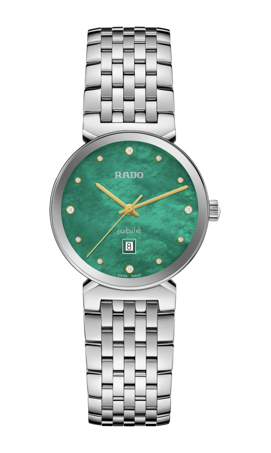Rado Florence Green Mother-Of-Pearl Dial Women 30mm