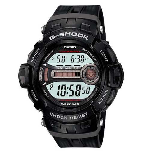Casio G-Shock Black Dial Men 51mm