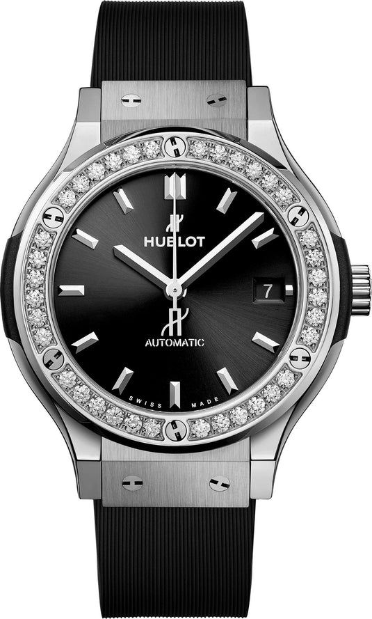 Hublot Classic Fusion Black Dial Automatic Women 38mm 565.NX.1470.RX.1204