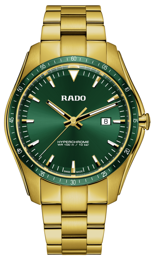 Rado Hyperchrome Green Dial Men 44.9mm