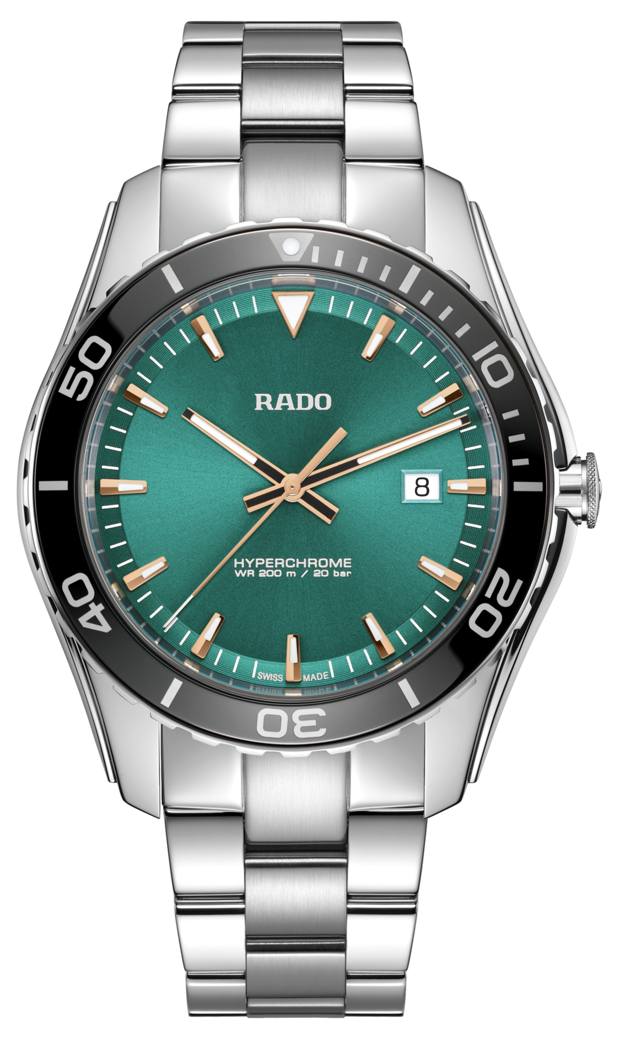 Rado Hyperchrome Turquoise Dial Men 44mm