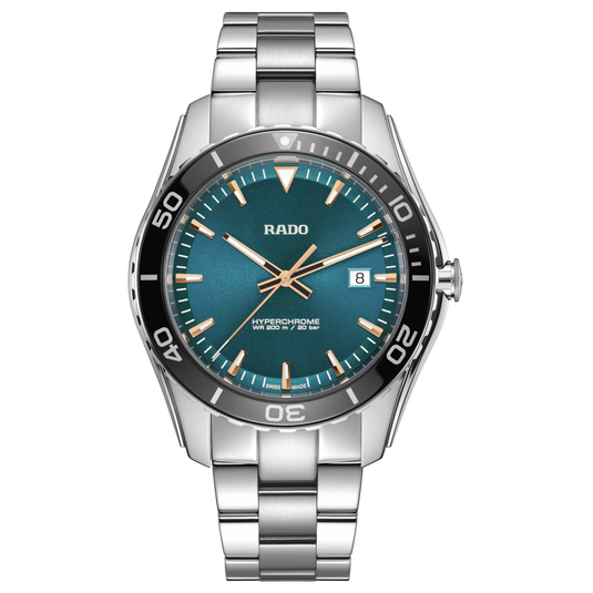 Rado Hyperchrome Turquoise Dial Men 44mm