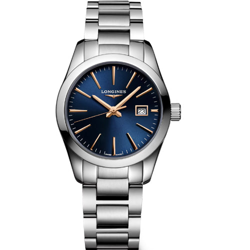 Longines Conquest Blue dial Women 29.50mm