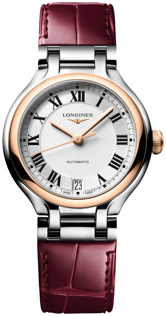 Longines PrimaLuna Sunray Silver Dial Women 34mm L81245712