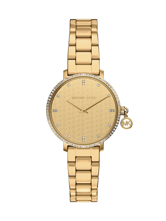 Michael Kors Pyper Gold Dial Women Quartz 32mm MK7572