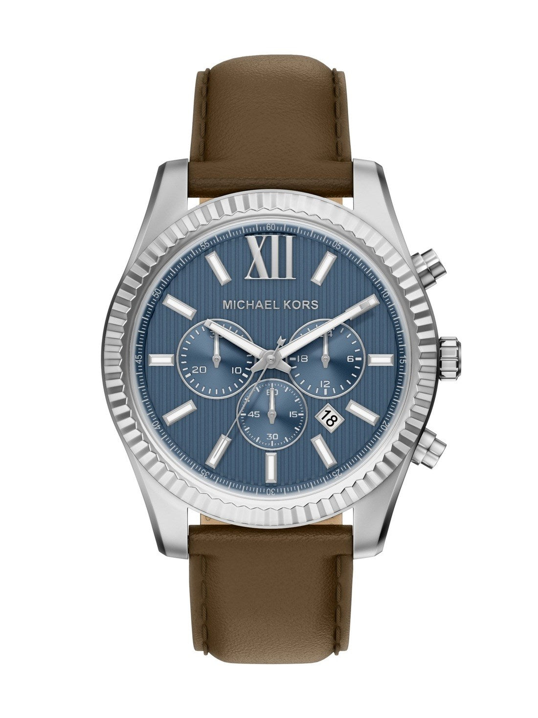 Michael Kors Lexington Blue Dial Men Quartz 45mm MK9258