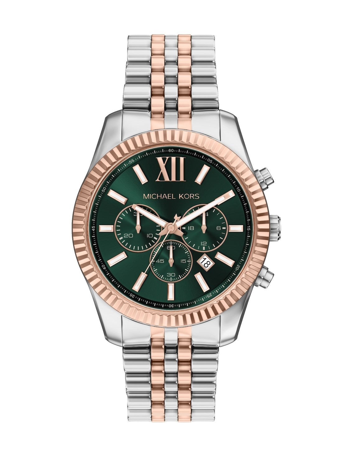 Michael Kors Lexington Green Dial Men Quartz 45mm MK9265