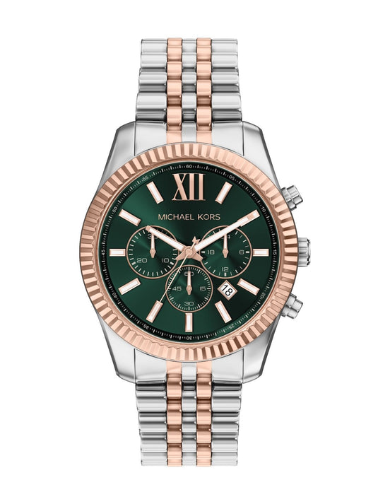 Michael Kors Lexington Green Dial Men Quartz 45mm MK9265