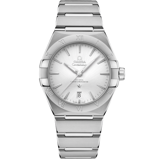 Omega Constellation Co‑Axial Master Chronometersilver Dial Men 39MM