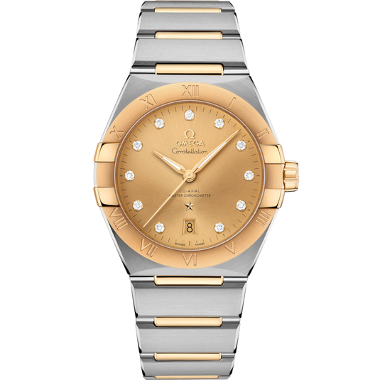 Omega Constellation Co‑Axial Master Yellow Dial Women 39MM