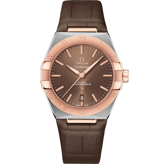 Omega Constellation Co‑Axial Master Chronometerbrown Dial Men 39MM