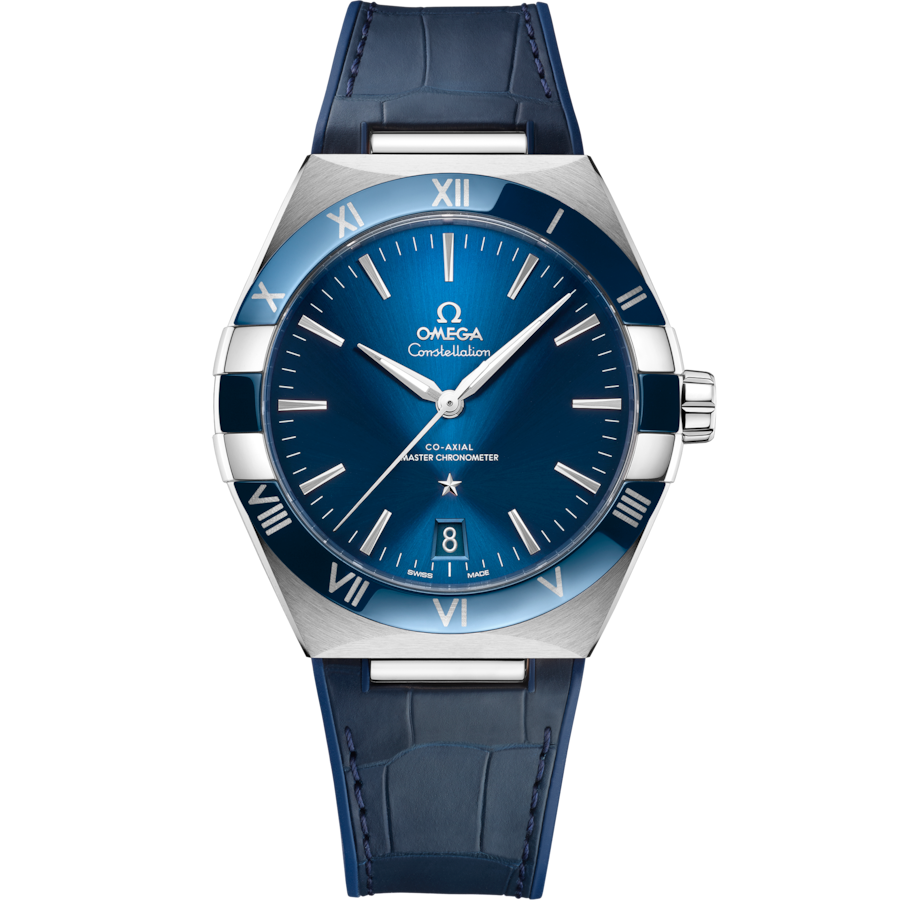 Omega Constellation Co‑Axial Master Chronometerblue Dial Men 41MM