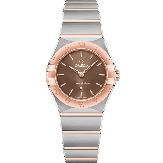 Omega Constellation Brown Dial Women 25MM