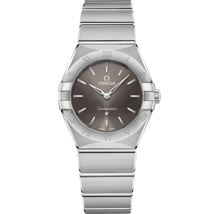 Omega Constellation Quartzgrey Dial Women 28MM