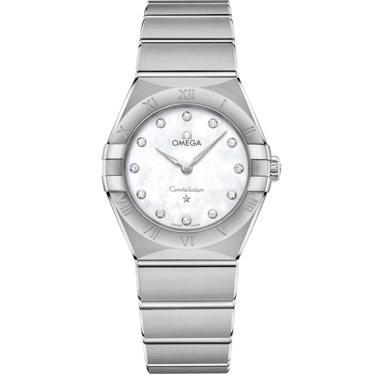 Omega Constellation Quartz mother Of Pearl Dial Women 28MM