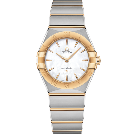 Omega Constellation Quartzmother Of Pearl Dial Women 28MM