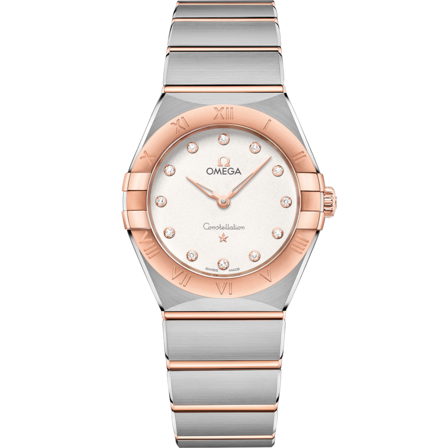 Omega Constellation Quartzsilver Dial Women 28MM