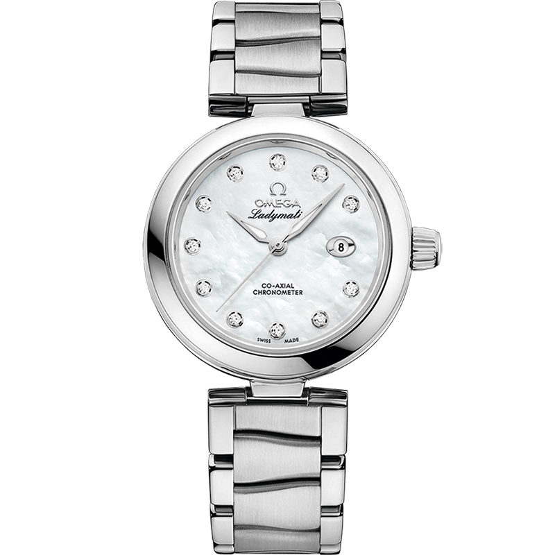 Omega De Ville Omega Ladieswhite Dial Women 34MM