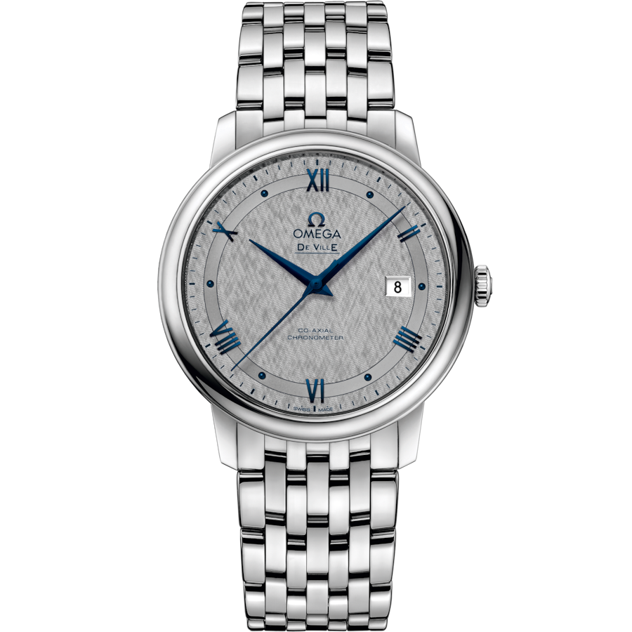 Omega De Ville Prestige Co Axial Chronometergrey Dial Men 39.5MM