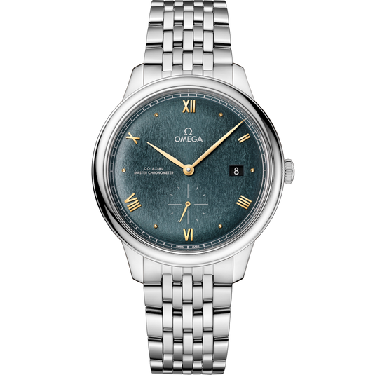 Omega De Ville Prestige Co‑Axial Master Chronometer Small Secondsgreen Dial Men 41MM