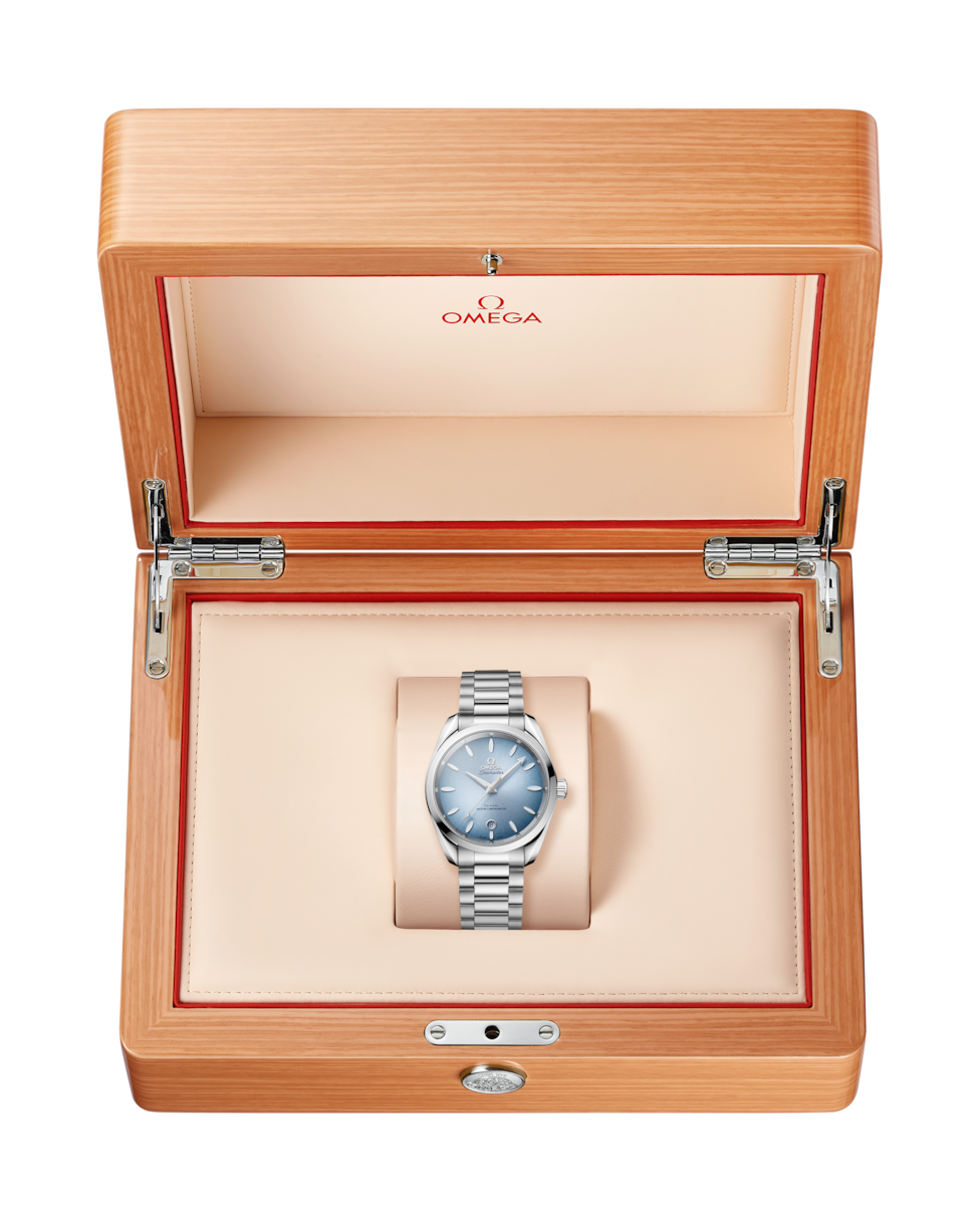 Omega Seamaster Aqua Terra 150M Co‑Axial Master Blue Dial Women 38MM