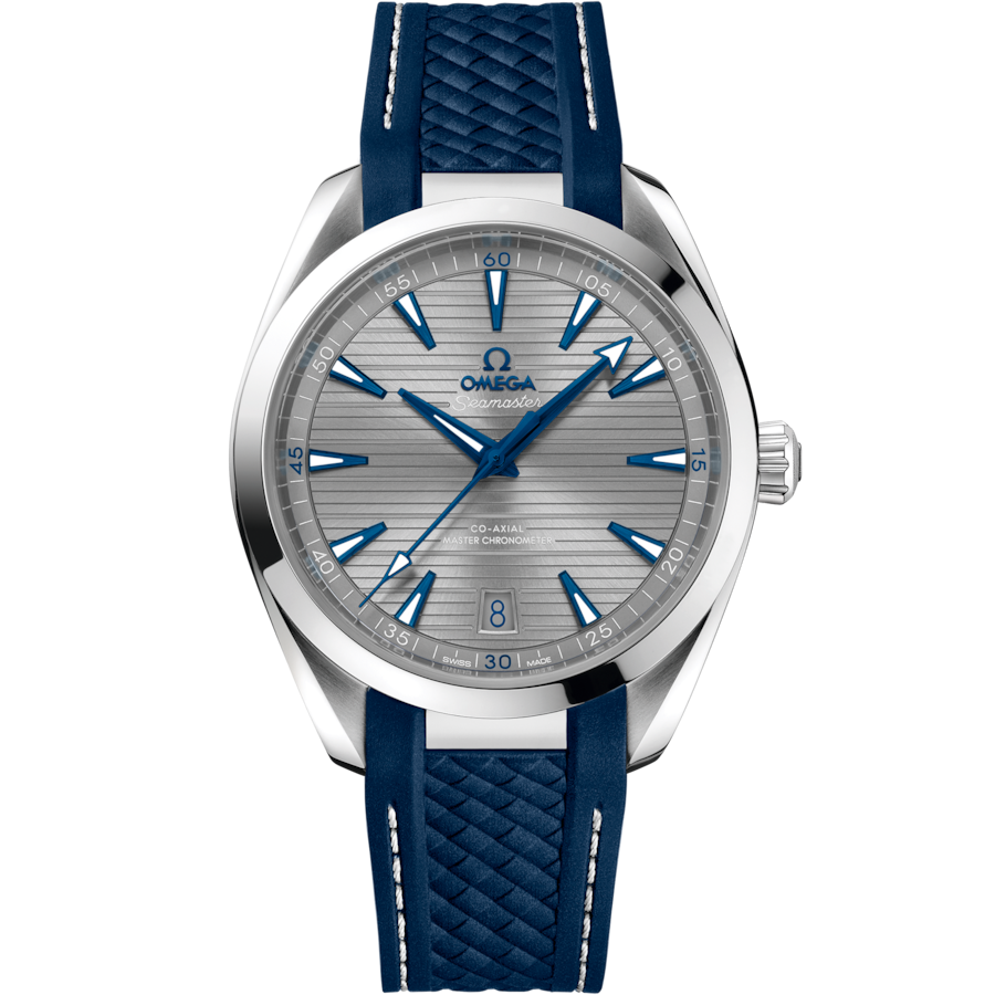 Omega Seamaster Aqua Terra 150M Co‑Axial Master Chronometer Grey Dial Men 41MM