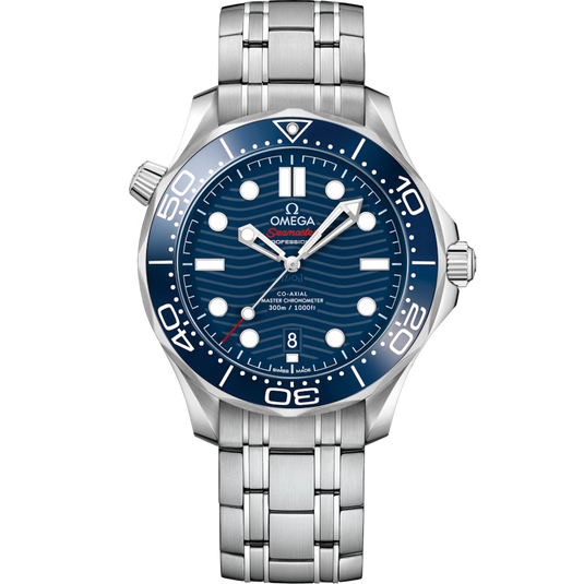 Omega Seamaster Diver 300M Co‑Axial Master Chronometerblue Dial Men 42MM