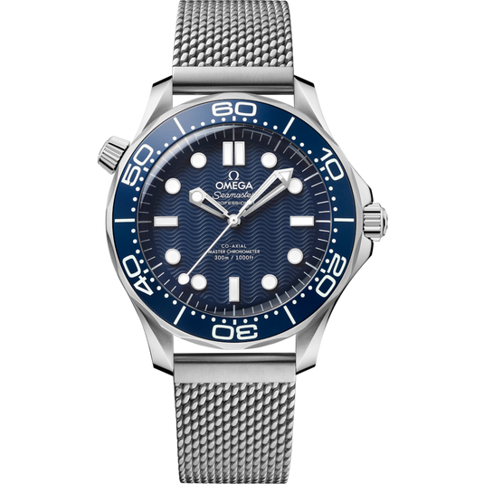 Omega Seamaster Diver 300M Co‑Axial Master Blue Dial Men 42MM