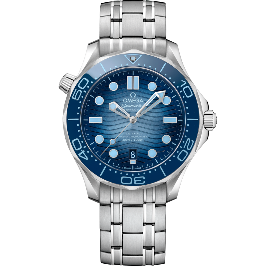 Omega Seamaster Diver 300M Co‑Axial Master Blue Dial Men 42MM