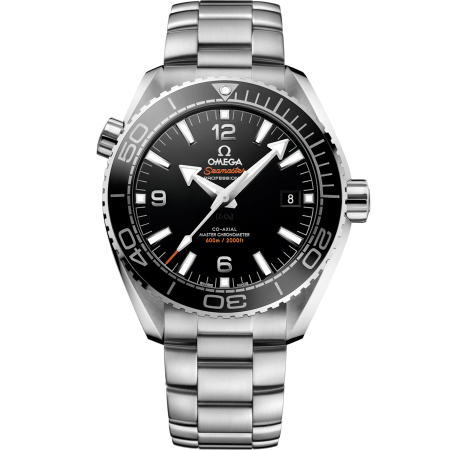 Omega Seamaster Planet Ocean 600M Co-Axial Master Chronometer Black Dial Men 43.5MM