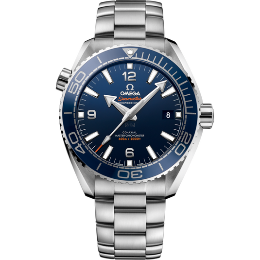 Omega Seamaster Planet Ocean 600M Co-Axial Master Chronometer Blue Dial Men 43.5MM