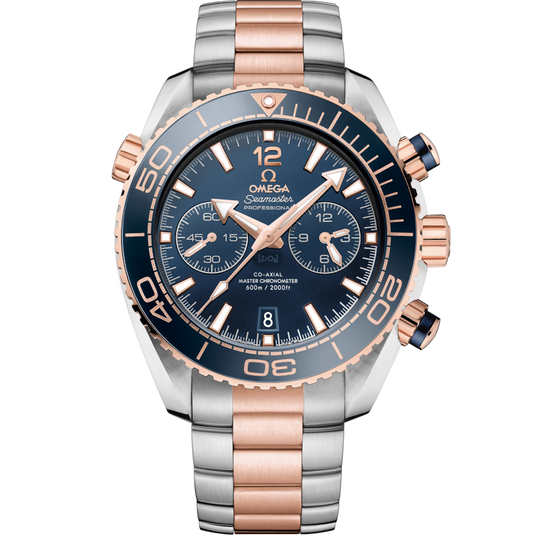 Omega Seamaster Planet Ocean 600M Co‑Axial Master Blue Dial Men 45.5MM