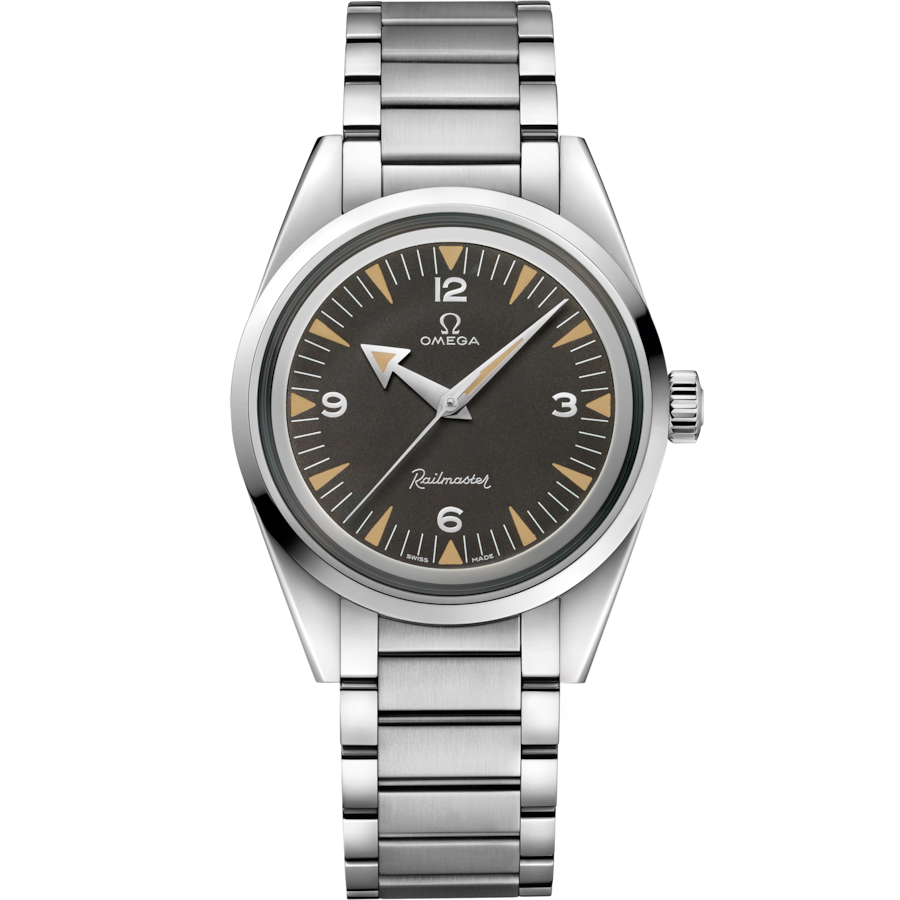 Omega Seamaster Railmaster Co‑Axial Master Black Dial Women 38MM